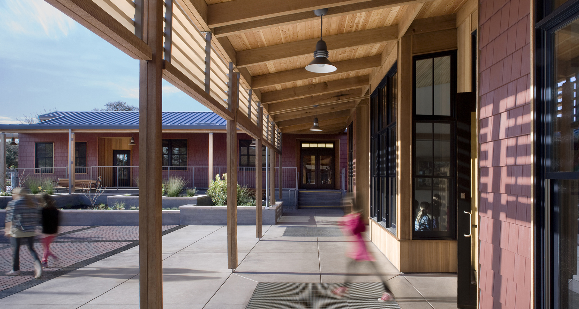 Yountville Town Center & Library | Photos by David Wakely