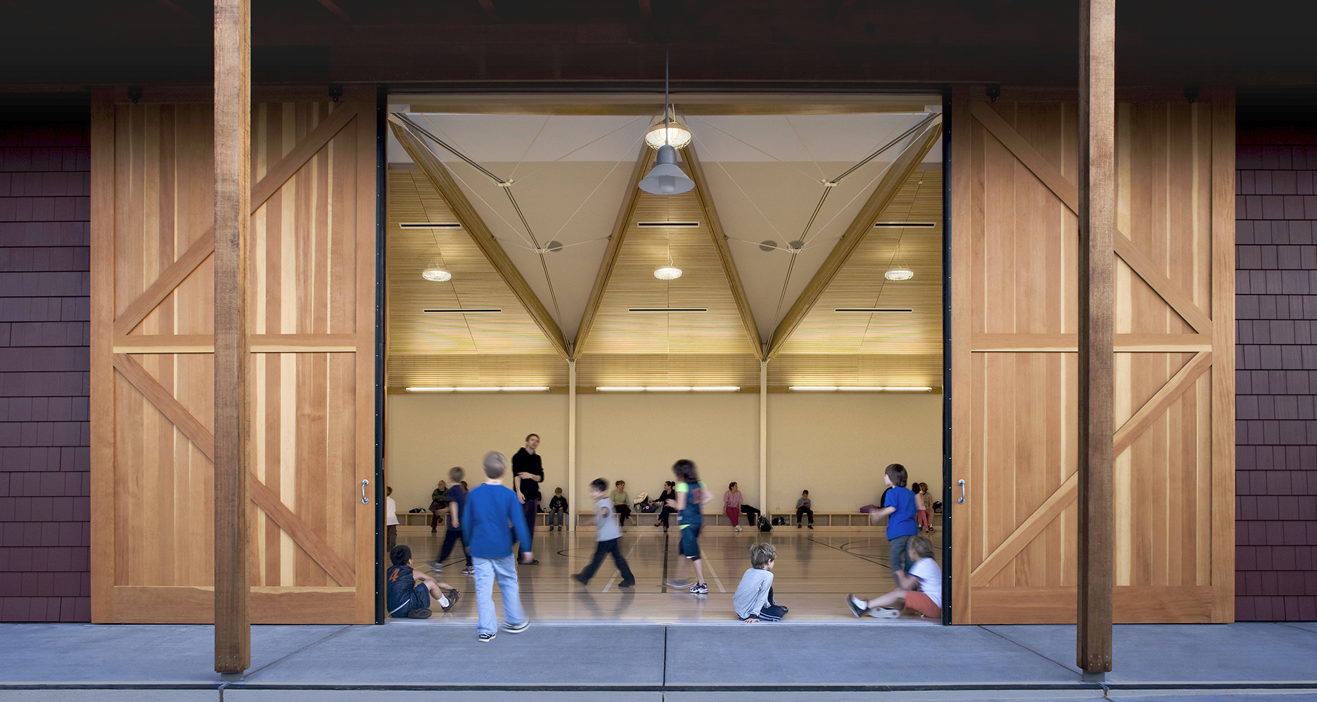 Yountville Town Center & Library | Photos by David Wakely