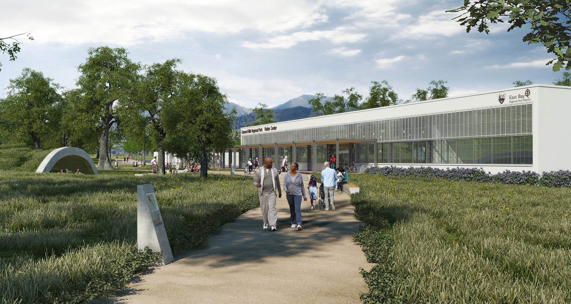 Concord Hills Visitor Center | Renderings by CISPA