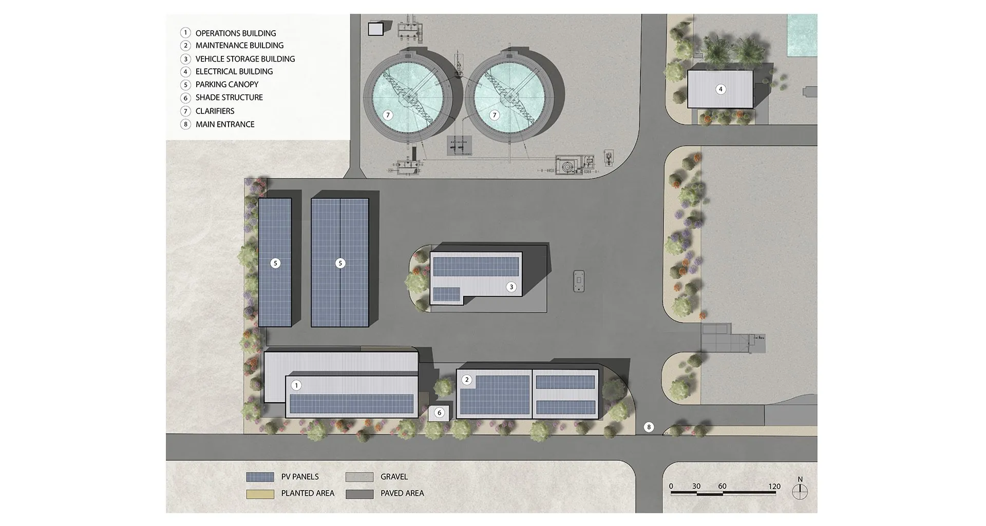 Ridgecrest Wastewater Treatment Plant, Ridgecrest, California - view 4