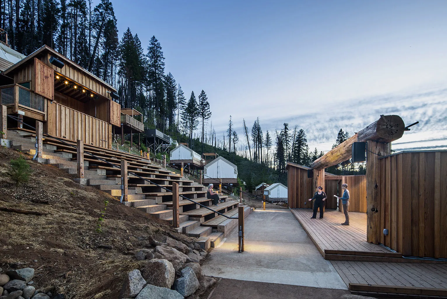 Berkeley Tuolumne Camp, Stanislaus National Forest - view 7