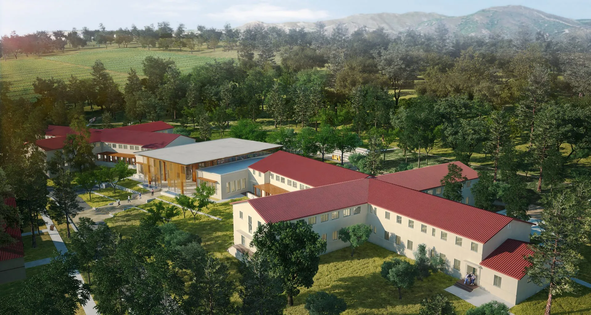Dharma Realm Buddhist University, City of 10, 000 Buddhas, Ukiah, California