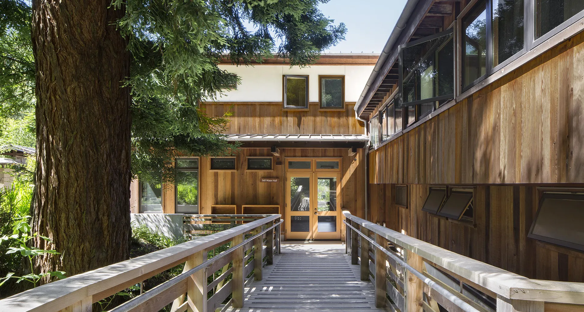 Universal access to Still Water Hall at Green Gulch Farm