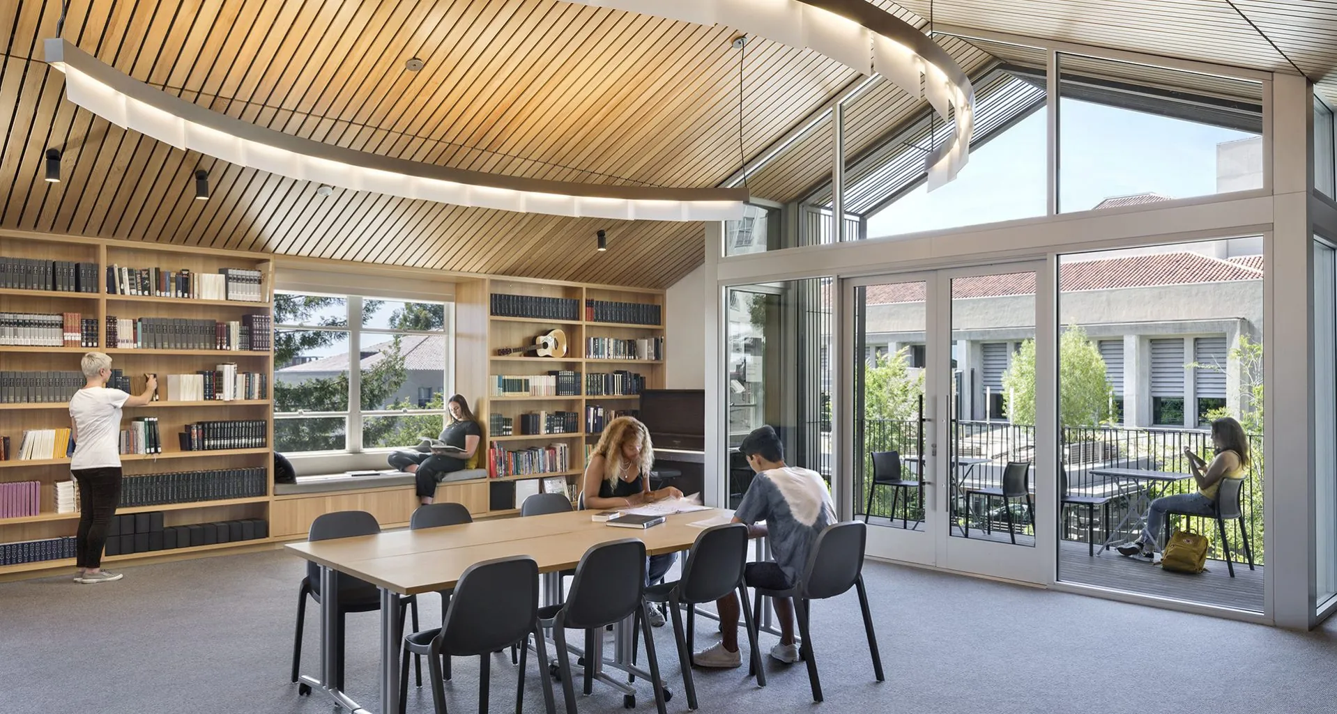 Berkeley Hillel renovated interior