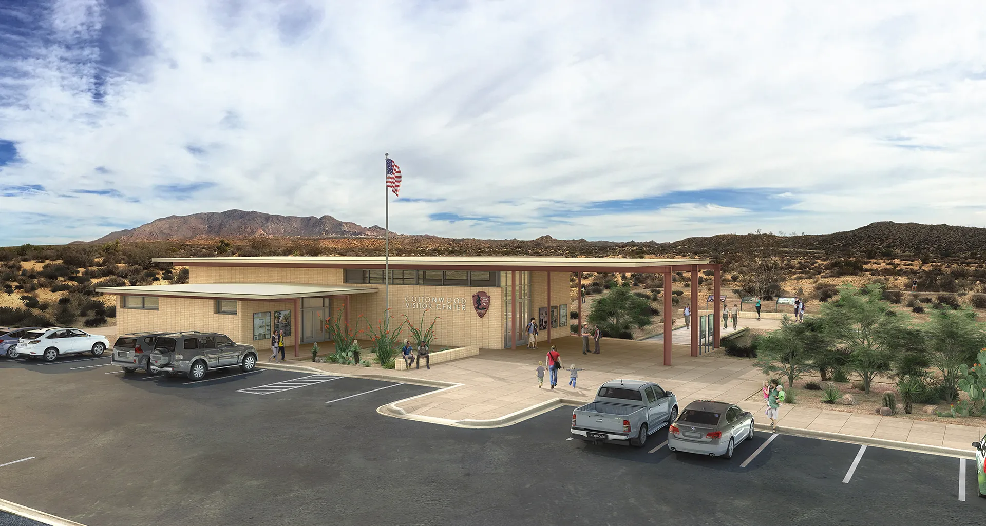 Cottonwood Visitor Center, Joshua Tree National Park, California