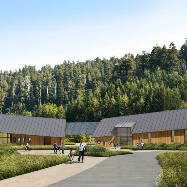 Redwood Visitor Center, Redwood National & State Parks, Orick, California