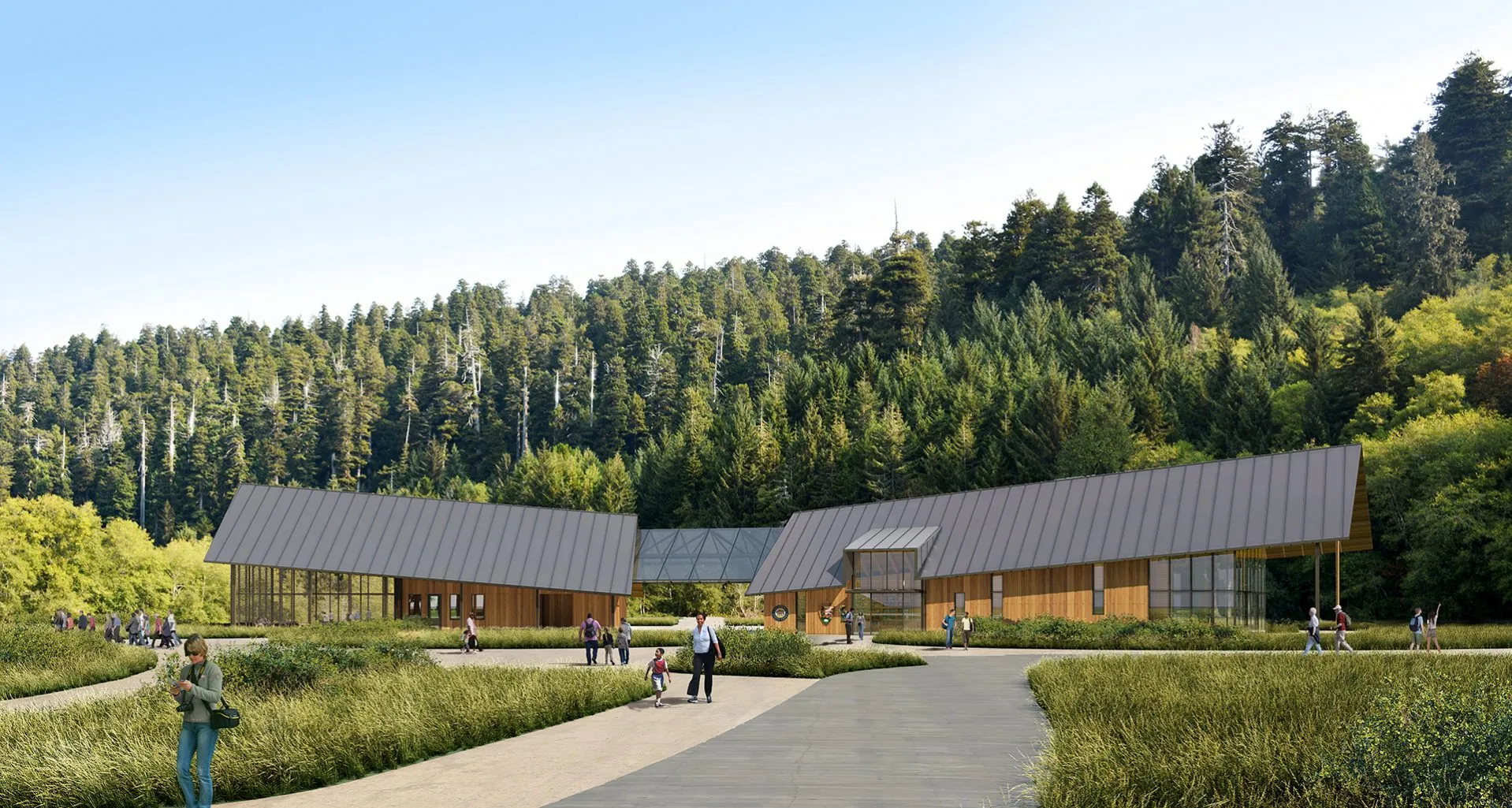 Redwood Visitor Center, Redwood National & State Parks, Orick, California