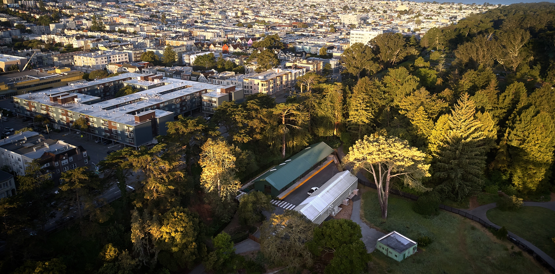San Francisco Botanical Garden Nursery & Maintenance Facility, Golden Gate Park, San Francisco, California