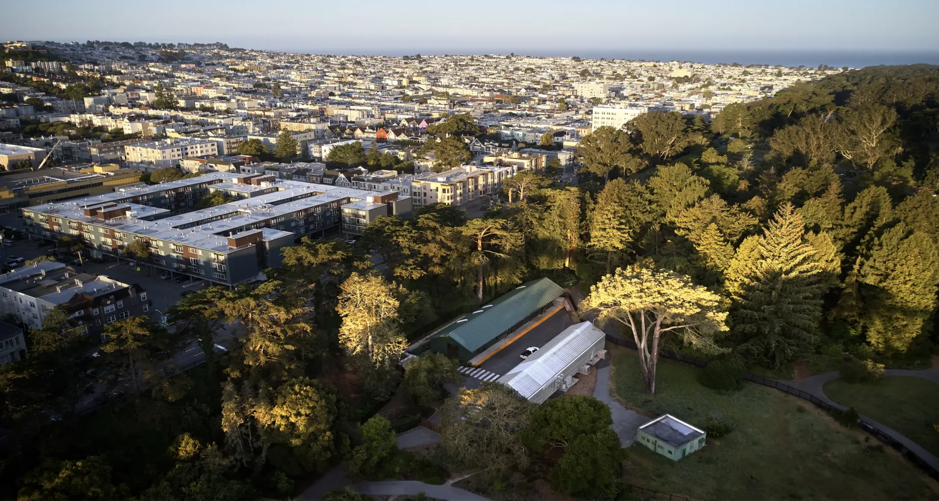 San Francisco Botanical Garden Nursery & Maintenance Facility, Golden Gate Park, San Francisco, California