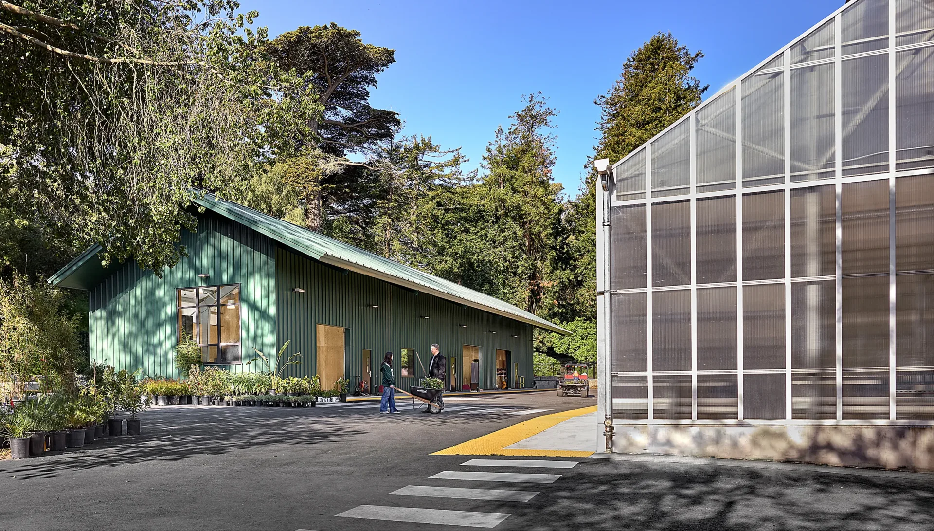 San Francisco Botanical Garden Nursery & Maintenance Facility, Golden Gate Park, San Francisco, California - view 3