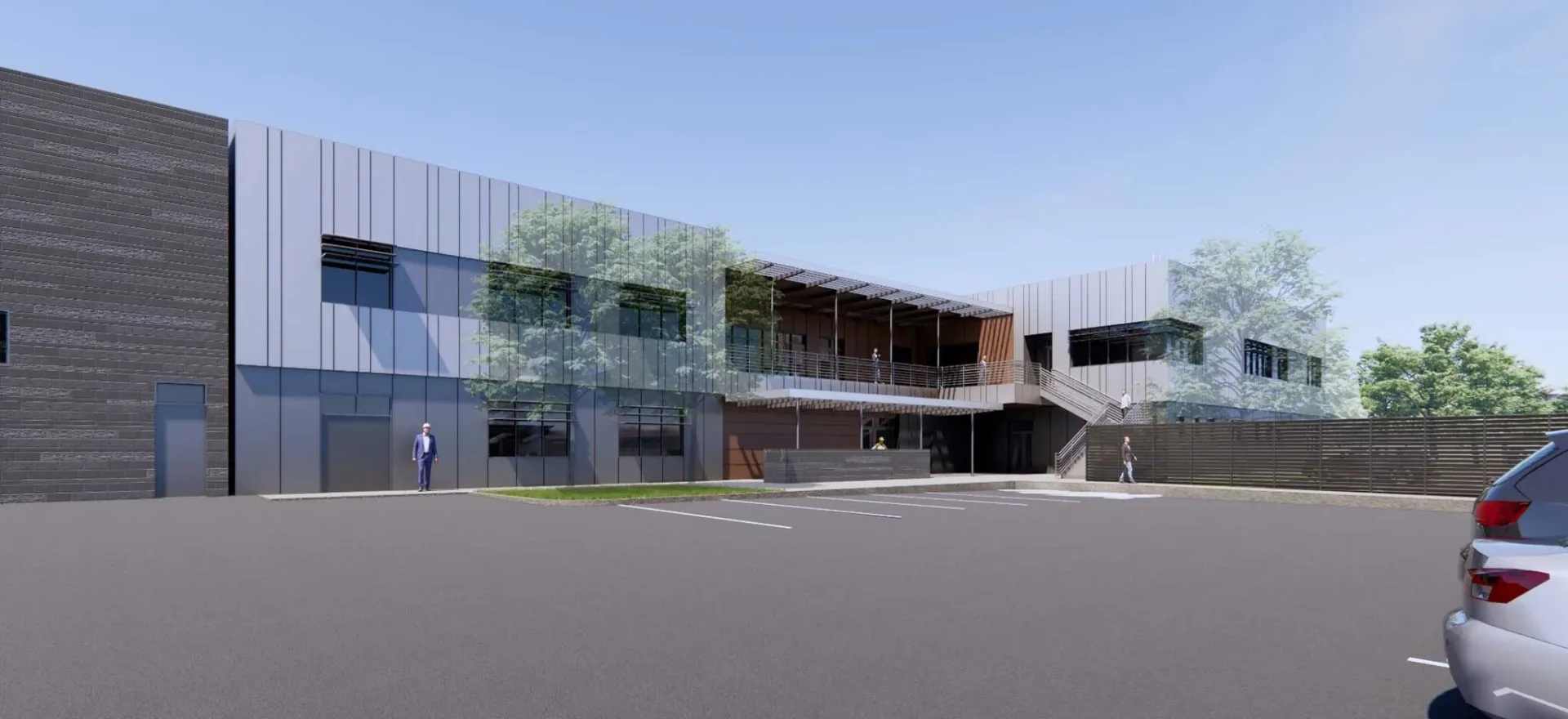 New Campus Building for the Union Sanitary District Enhanced Treatment and Site Upgrade, Union City, California - view 2