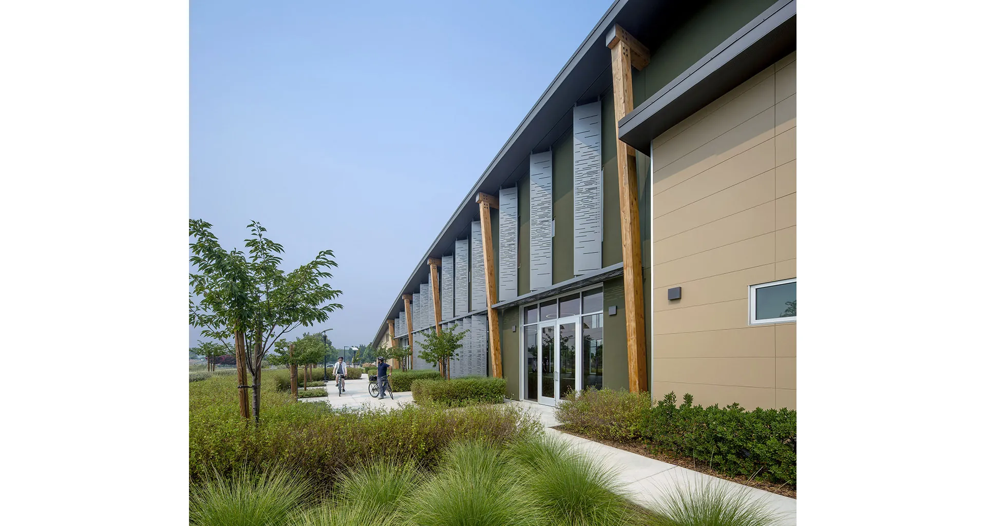 Oakley Recreation Center rear elevation