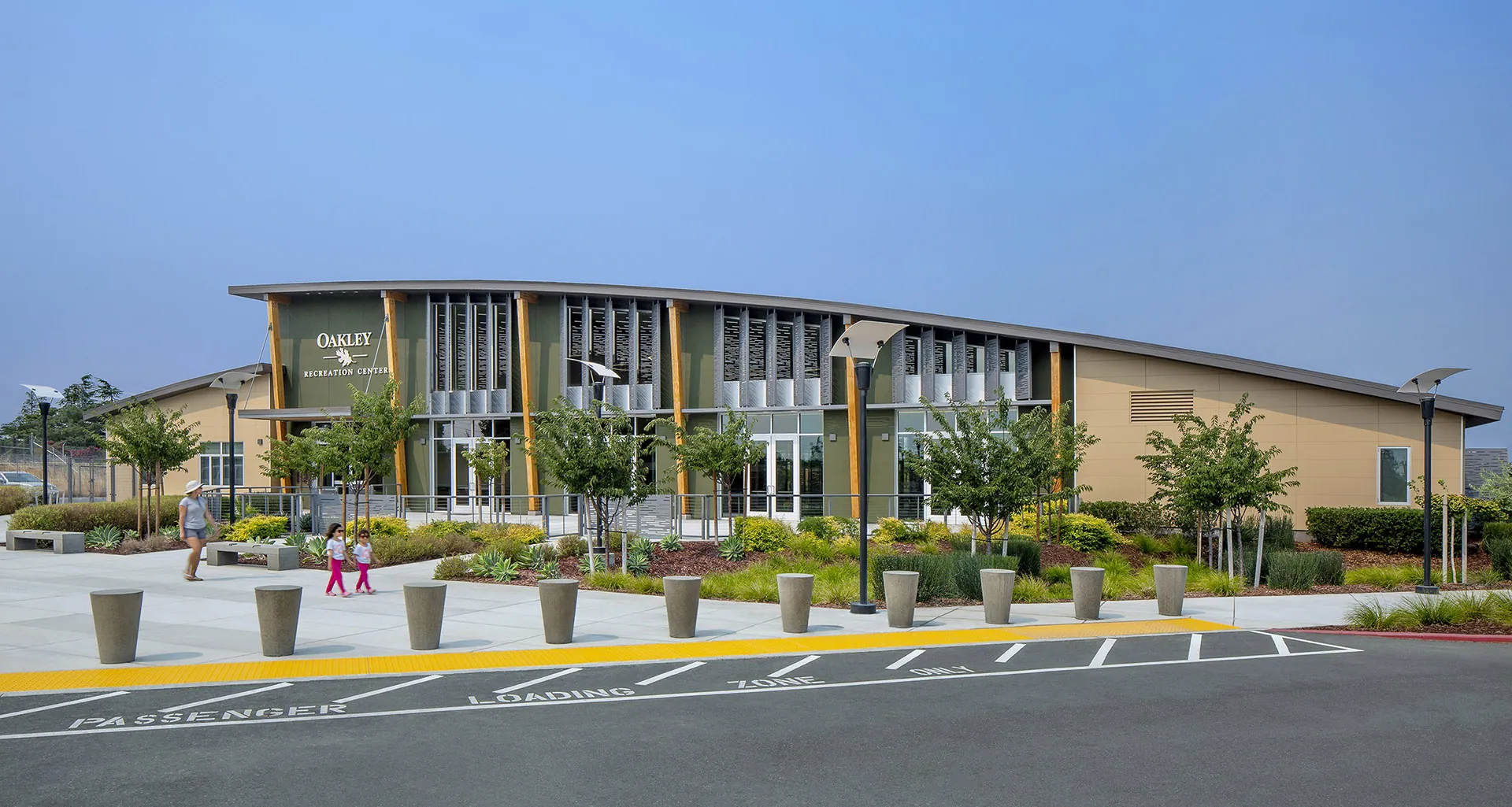 Oakley Recreation Center front elevation
