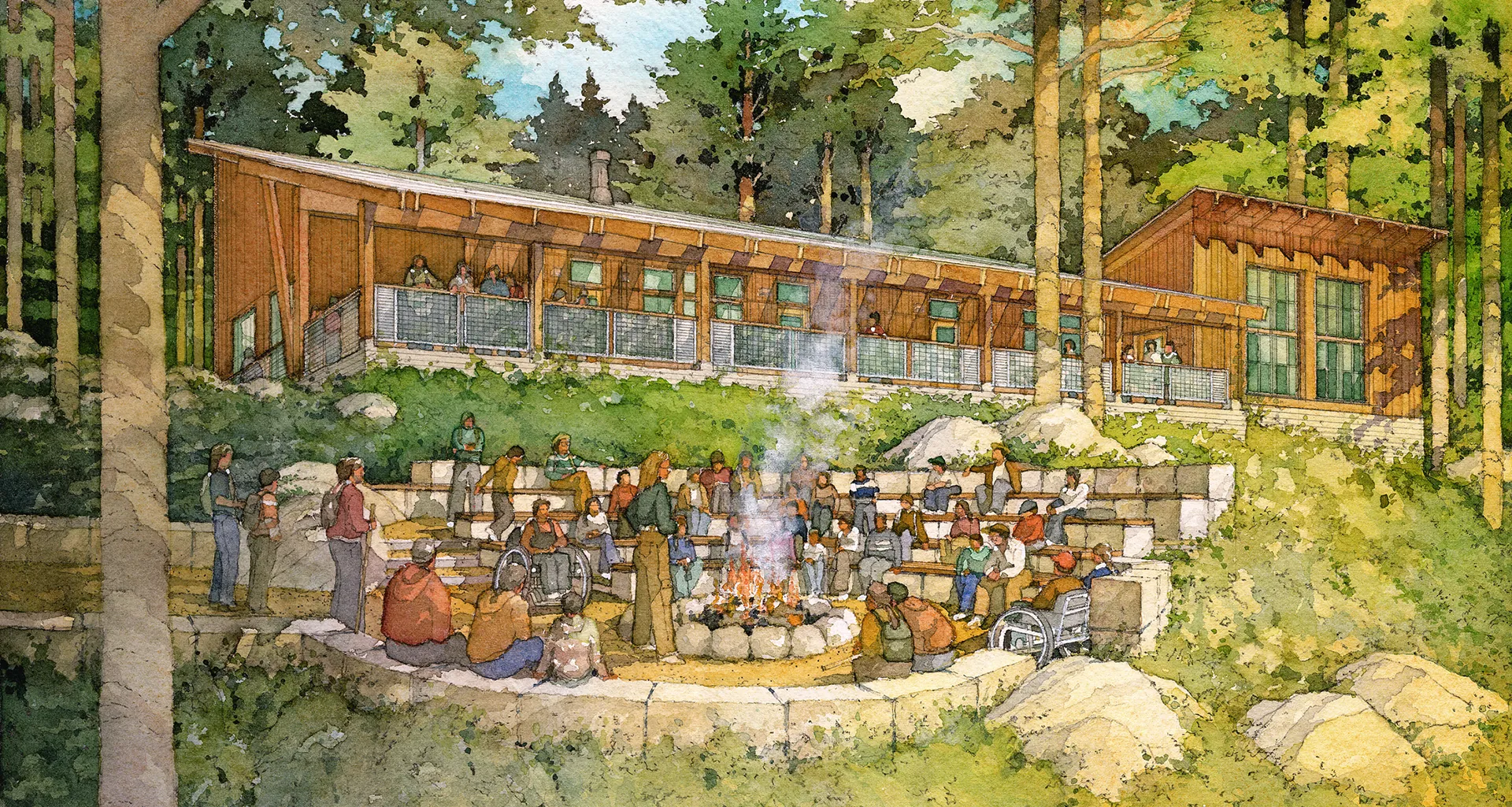National Environmental Science Center, Yosemite National Park, California