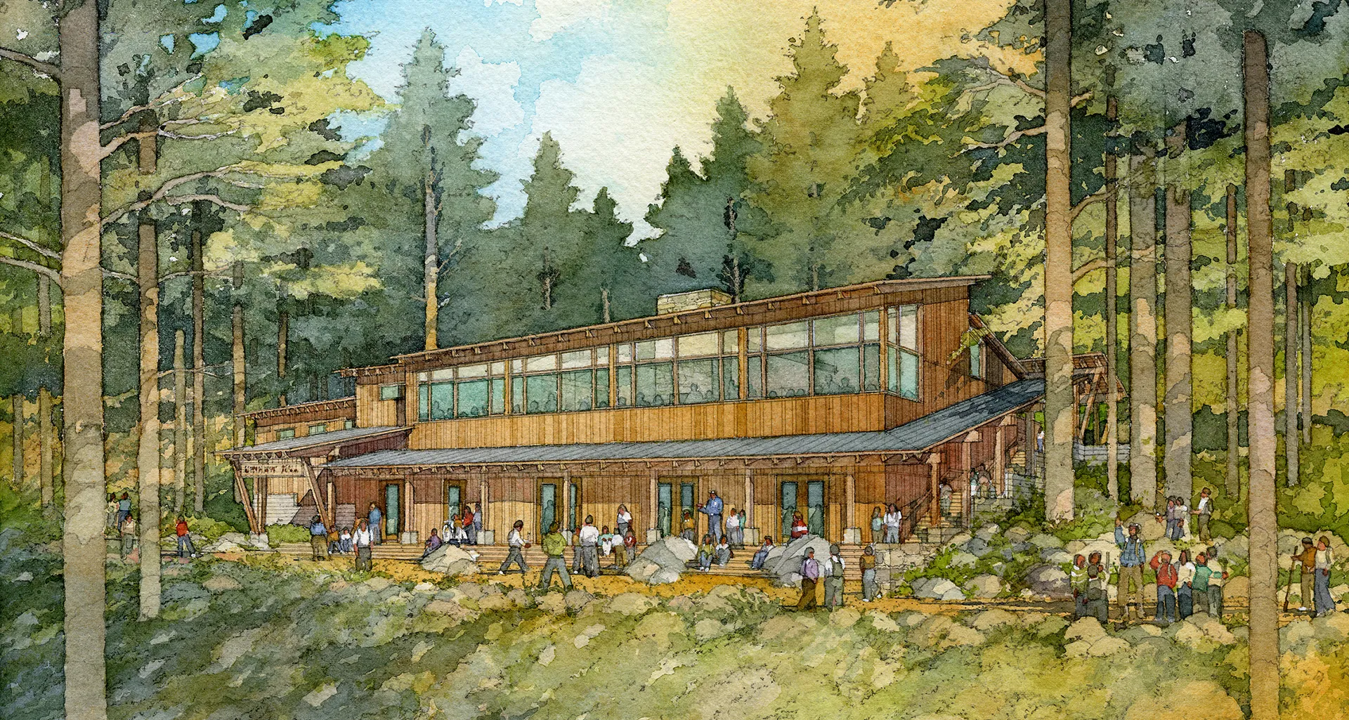 National Environmental Science Center, Yosemite National Park, California - view 2