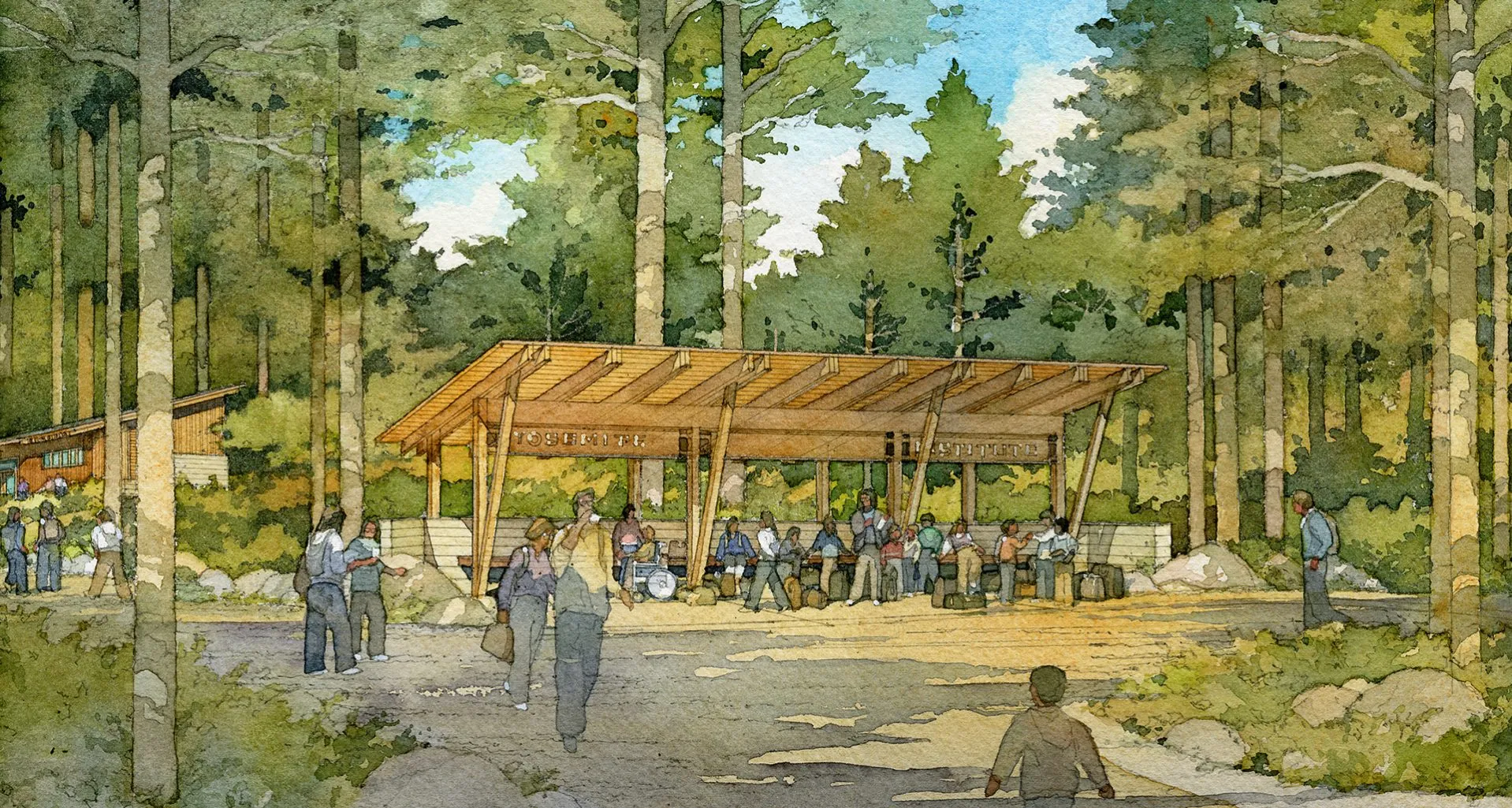 National Environmental Science Center, Yosemite National Park, California - view 4