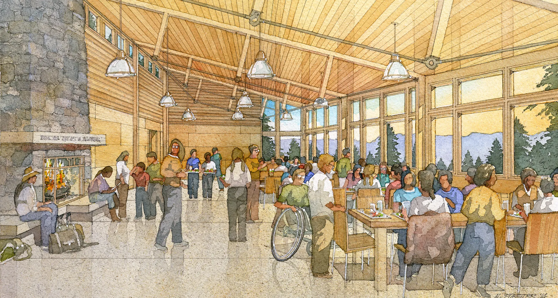 National Environmental Science Center, Yosemite National Park, California - view 5
